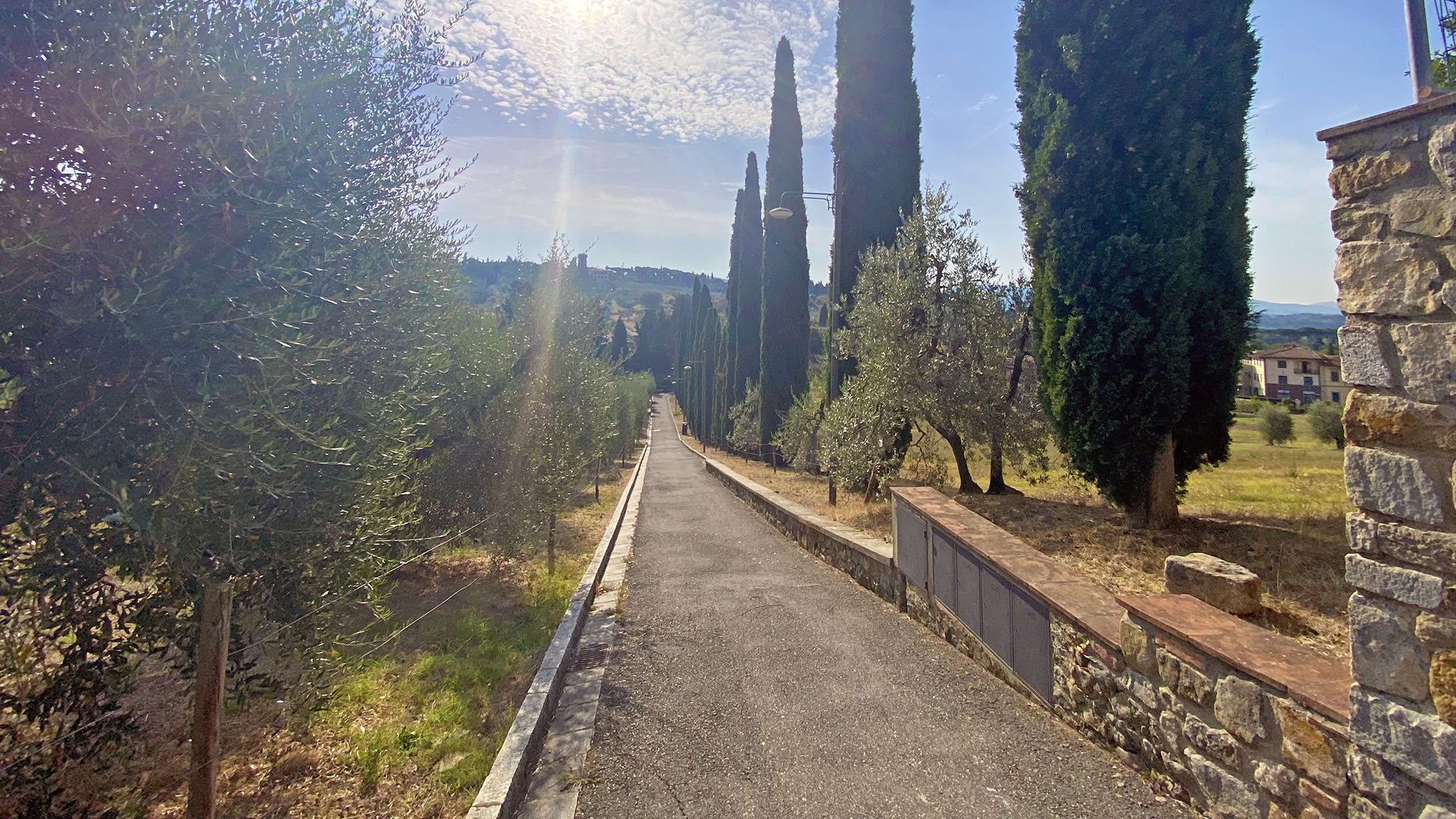 Anello basso di Settignano: partenza da Ponte a Mensola
