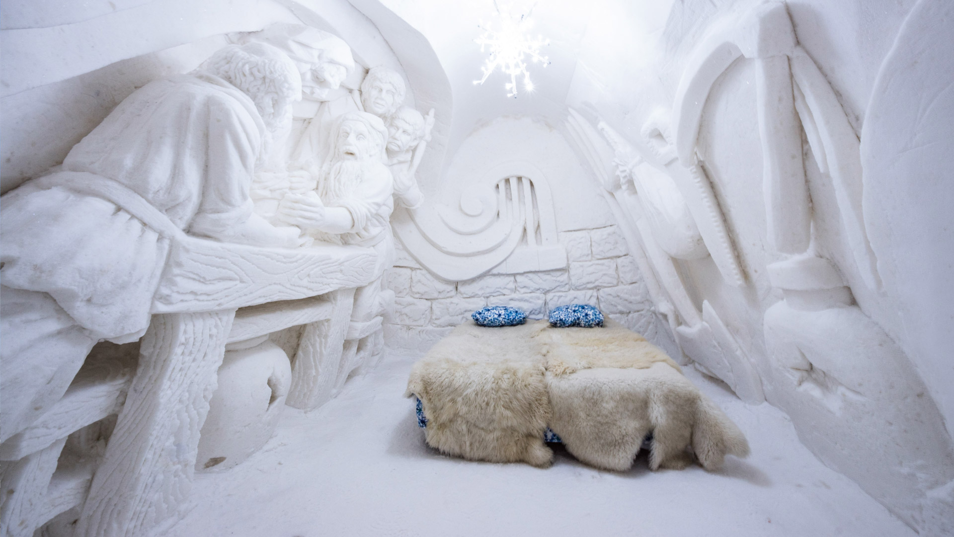 I 7 hotel più strani del mondo Lumilinna Snow Castle Finlandia