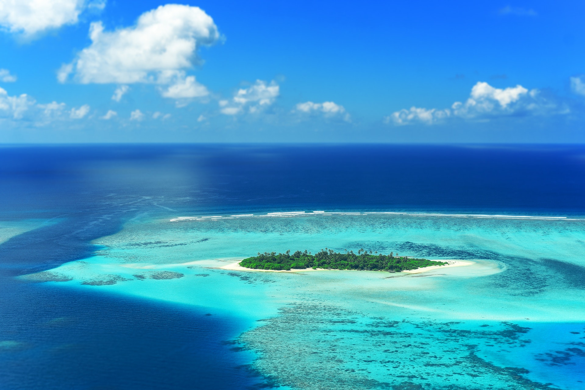 Avere un'isola privata alle Maldive